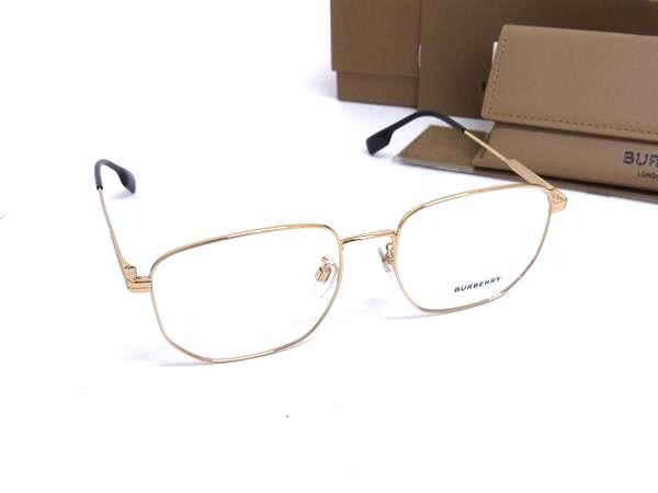 BURBERRY バーバリー メンズ用眼鏡 K18 金無垢 バーバリー BURBERRY K18 メガネ 金無垢 レディース メンズ