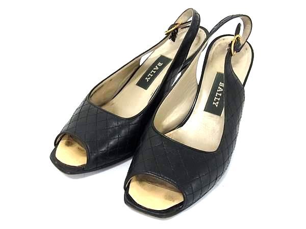 BALLY バリー EMMA FLAT 本革 サンダル FR36 23cm オープントゥ BALLY バリー EMMA FLAT 本革 サンダル FR36 23cm オープントゥ