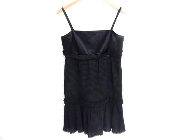 楽天市場】【アパレル】CHANEL シャネル ココマーク フリル ワンピース