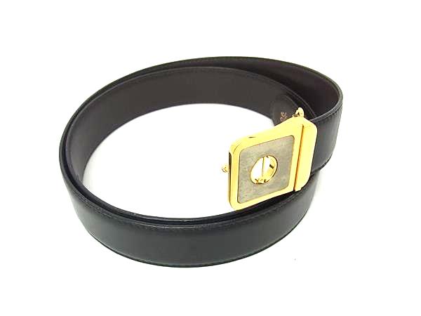 ★美品！dunhill(ダンヒル)！ベルト(ブラウン)！ベルトの幅3㎝！全体の長さ125㎝！中古品！ 未使用品dunhill ダンヒル ベルト カーフ レザー 黒