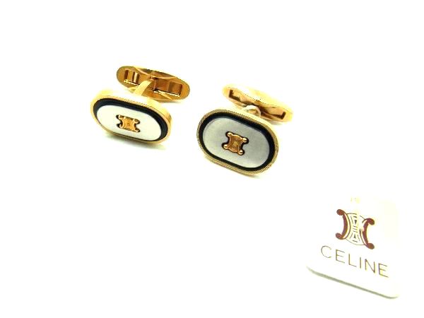 セリーヌ マカダム　カフス 楽天市場】□美品□ CELINE セリーヌ マカダム柄 カフス
