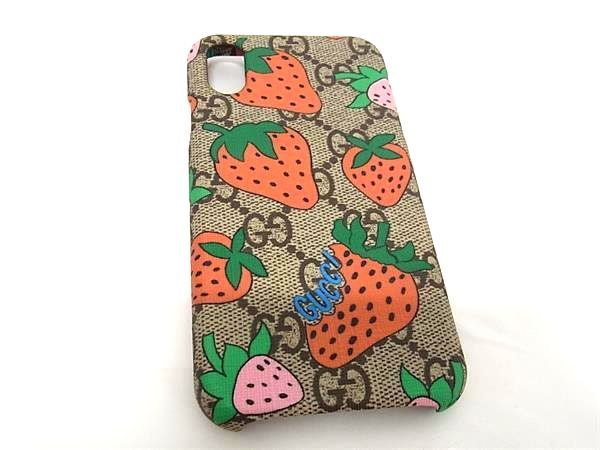 GUCCI いちご iPhone8ケース 楽天市場】GUCCI グッチスマホケース 携帯入れカラフルGG