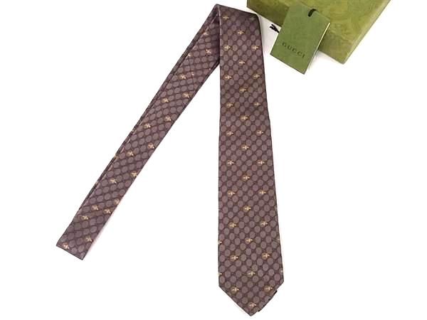 楽天市場】□新品□未使用□ GUCCI グッチ GG柄 シルク100% ネクタイ