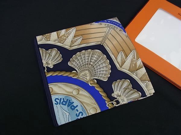 HERMES エルメス カレ　90 スカーフ　ショール　シルク100％　船 楽天市場】【中古】【アパレル】HERMES エルメス カレ90
