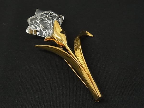 楽天市場】□美品□ SWAROVSKI スワロフスキー クリスタル 薔薇