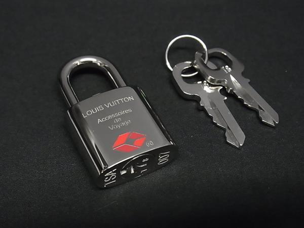 楽天市場】ルイヴィトン パドロック シルバー TSAマークロック付 鍵