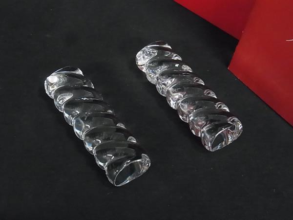 楽天市場】バカラ Baccarat 箸置き ペア スウィング チョップ