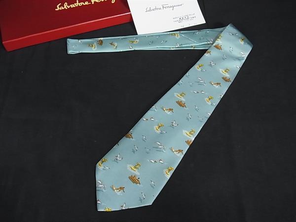 楽天市場】Salvatore Ferragamo フェラガモ シルク100% 総柄 ネクタイ