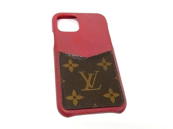 Louis Vuitton ケース ブラウン/レッド 楽天市場】LOUIS VUITTON ルイヴィトン M69095 モノグラム バンパー