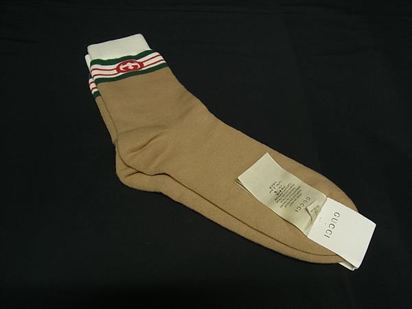 【新品】GUCCI ハイソックス Sサイズ ベージュベース 楽天市場】グッチ GUCCI 靴下 ブラウン メンズ 471093 4g592