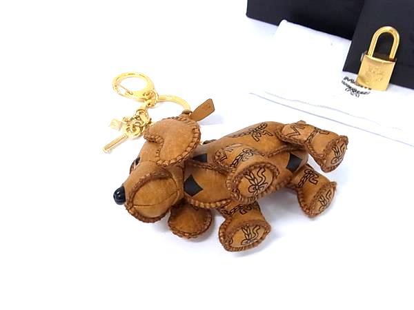 【H01】MCM　キーホルダー　レザー Designer Leather Key Rings & Bag Charms For Men | MCM® US