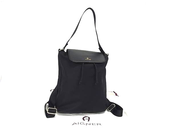 楽天市場】□新品□未使用□ AIGNER アイグナー ナイロンキャンバス 