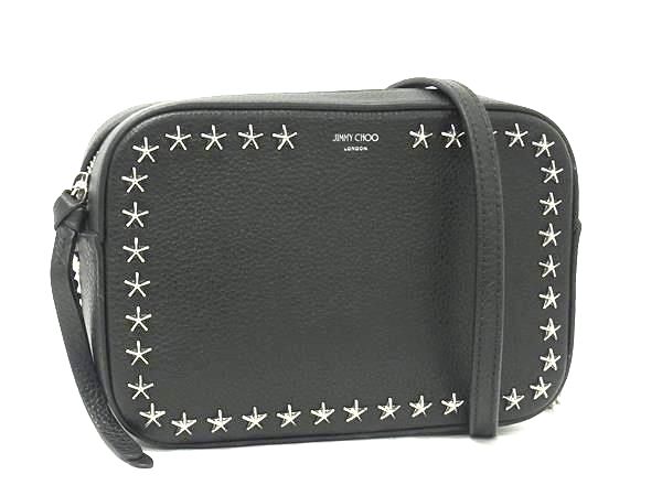♡ ジミーチュウ JIMMY CHOO ♡ スタッズ クラッチ バッグ 極美品✨ジミーチュウ クラッチバッグ スターエンボス スタッズ