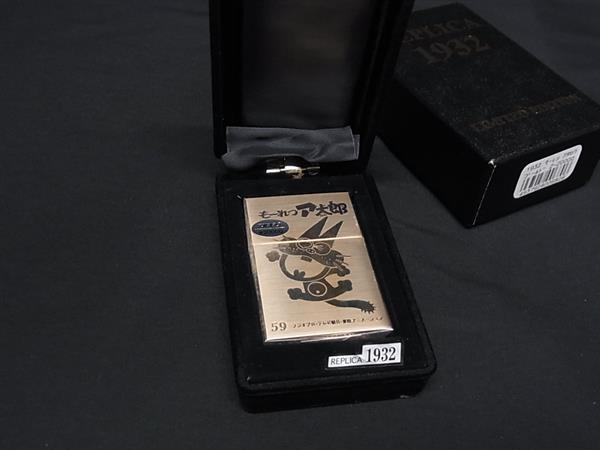 ■未開封■新品■未使用■ ZIPPO ジッポー もーれつア太郎 1932レプリカ 高級ライター オイルライター 喫煙グッズ ゴールド系 FH7329画像