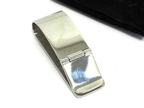 楽天市場】Cartier カルティエマネークリップ 紙幣クリップシルバー