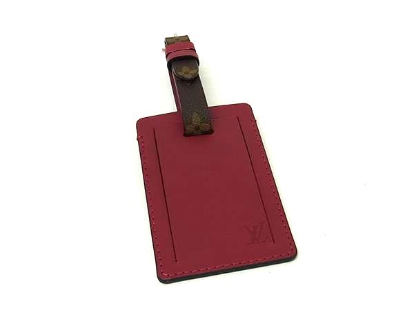 ■新品負けず劣らず■ LOUIS VUITTON ルイヴィトン モノグラム ポルトアドレス 名まえ引き舟 御徒面子惹きつける 赤銅色系×赤いこと系 BR2704
