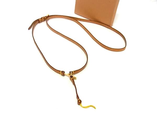 LOUIS VUITTON - ■美品■ LOUIS VUITTON ルイヴィトン M63055 コリエ テレフォン ジャポン ネックストラップ 携帯ストラップ ブラウン系 AT5880 LOUIS VUITTON □美品□ ルイヴィトン M63055 コリエ テレフォン