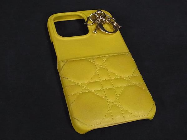 美品✨ディオール iPhoneケース iPhone15カナージュ ディオール レディディオール カナージュ iPhoneケース ブラック