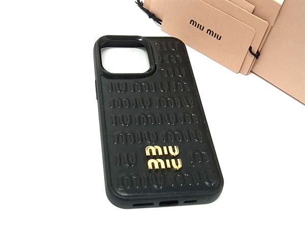 楽天市場】ミュウミュウ iPhoneケース 5ZH149 2F5X F0002 レザー