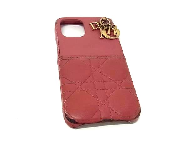 専用 ディオール iPhoneケース13 14 カナージュ チャーム ピンク ハイブランドアイホン13 miniディオールスマホケース 女性愛用