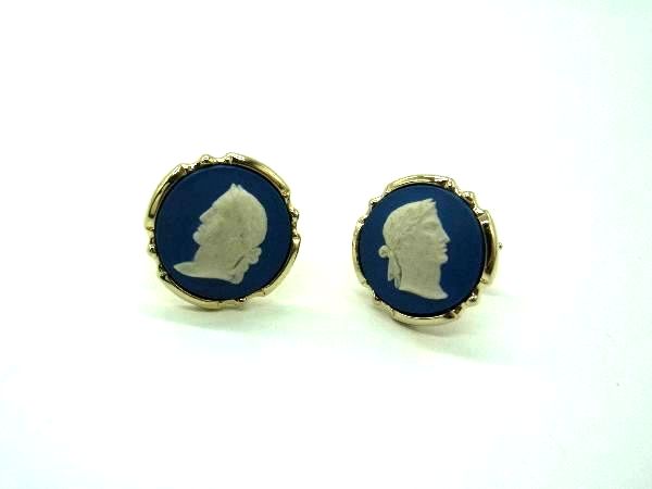 楽天市場】ウェッジウッド WEDGWOOD ジャスパー カフス ボタン 船