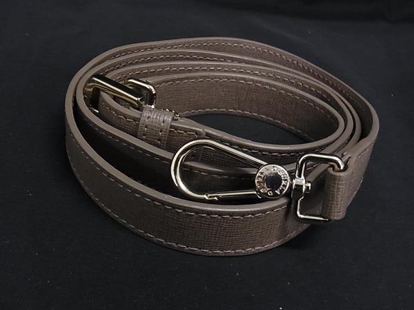 楽天市場】ベルルッティ ショルダーストラップ ブラック シルバー金具