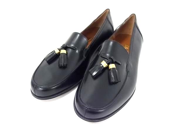 極美品【サルヴァトーレフェラガモ】（5 1/2）ローファー ガンチーニ ブラック Salvatore Ferragamo - FERRAGAMO/SalvatoreFerragamo