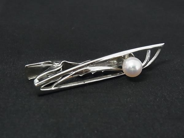 楽天市場】【ジュエリー】MIKIMOTO ミキモト タイタック ネクタイピン