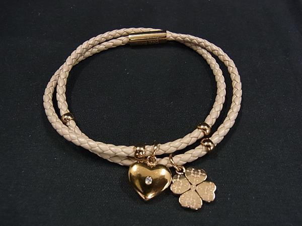 Folli Follie   K18WG ダイヤモンド  ブレスレット ３連 Folli Follie K18WG ダイヤモンド ブレスレット 3連