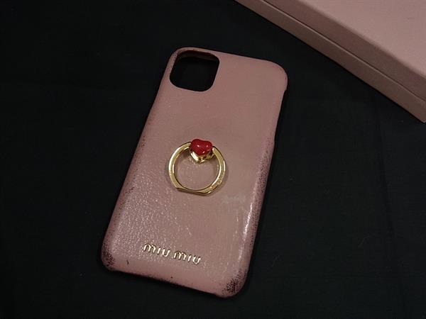 楽天市場】MIUMIU ミュウミュウ iPhone 15 Pro 専用ケース
