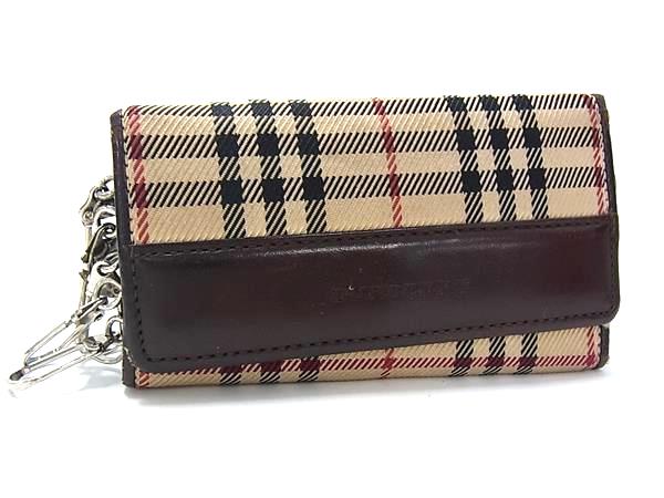楽天市場】【未使用品】BURBERRY バーバリー キーケース 6連キー