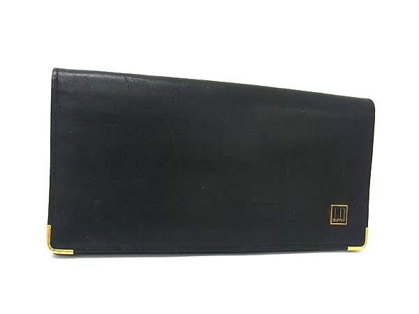 極美品✨Dunhill ダンヒル クロコ型押し レザー 本革 ブラック メンズ 楽天市場】dunhill ダンヒル クロコダイル型押しレザー 二つ折り 長