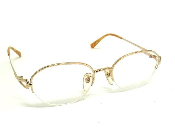 美品　BURBERRY　メガネ　ゴールドフレーム　472　眼鏡　バーバリー 美品 BURBERRY メガネ ゴールドフレーム 472 眼鏡 バーバリー