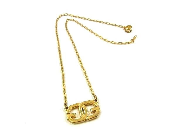 givency パドロックネックレス　ゴールド　4G ほぼ未使用 GIVENCHY(ジバンシィ) 4Gパドロックネックレス ゴールド｜【公式