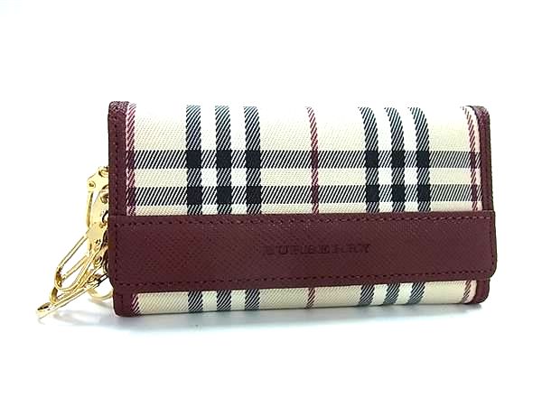 美品✨　BURBERRY バーバリー　キーケース 5連　チェック 楽天市場】【新品未使用品】BURBERRY バーバリー キーケース 5連