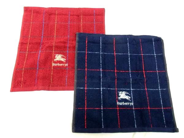 楽天市場】【未使用品】BURBERRY バーバリー ノバチェック柄 タオル3枚
