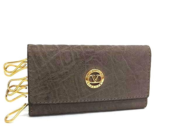 バレンティノ　キーケース GIANNI VALENTINO キーケース 本革 61g507 牛革 鍵ケース 鍵入れ