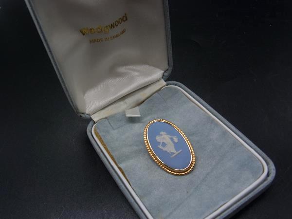 楽天市場】Wedgwood ウェッジウッド ジャスパー ブローチ 兼