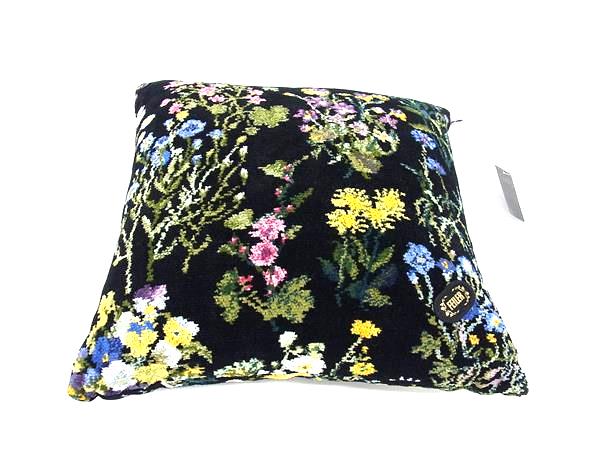 フェイラーFEILER新バラ柄クッション新品 フェイラーFEILER新バラ柄クッション新品