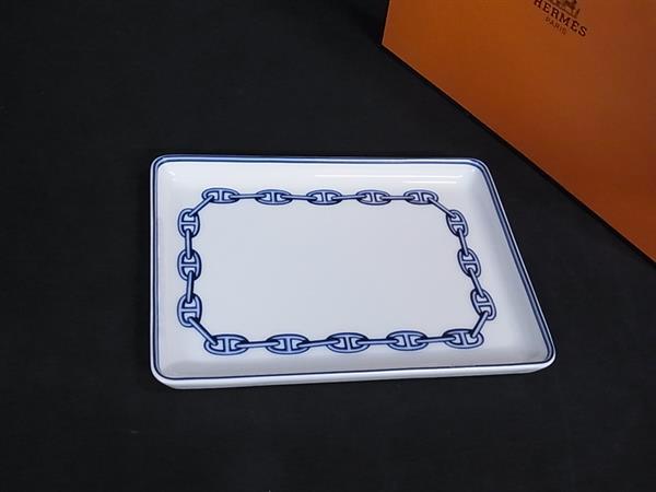 楽天市場】セール HERMES エルメス シェーヌダンクル トレイ 小物入れ