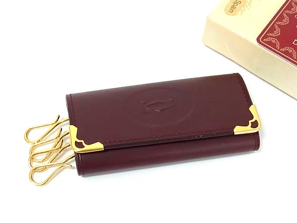 楽天市場】Cartier KEY CASEカルティエ 6連キーケース型押し
