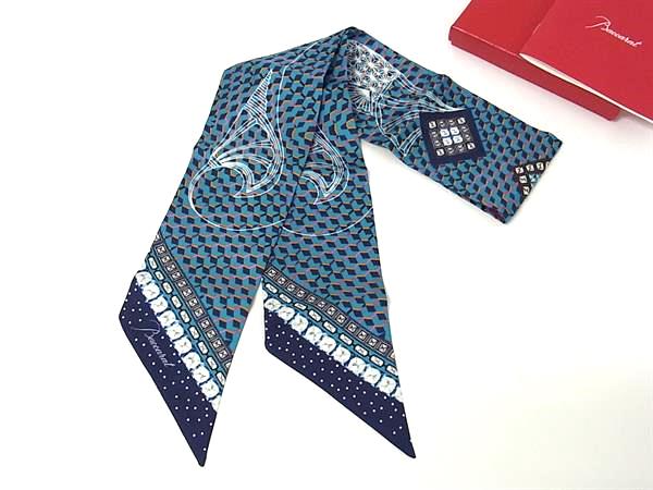楽天市場】バカラ ロゴ スカーフ シルク レディース 【中古