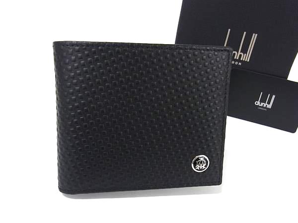 dunhill 二つ折り財布 黒　新品未使用 楽天市場】【未使用品】【財布】dunhill ダンヒル コンフィ