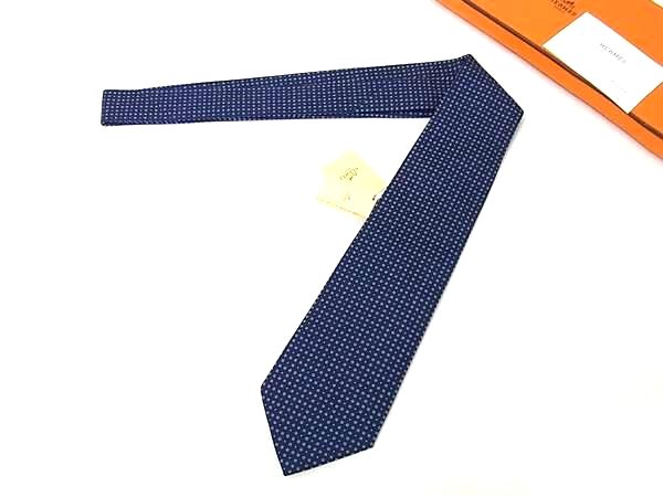 楽天市場】【新品未使用品】HERMES エルメス ネクタイ 総柄 H