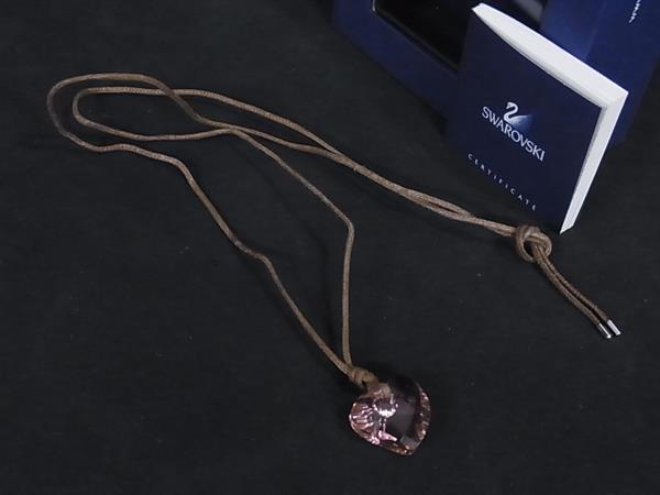 楽天市場】SWAROVSKI スワロフスキー ハートモチーフ ネックレス