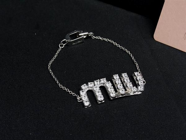 楽天市場】MIUMIU ミュウミュウ ブレスレット 5JB297 2DNC F0OKL