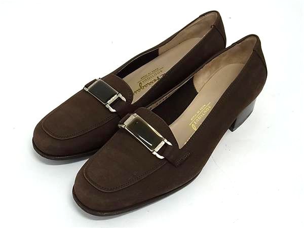 超美品　フェラガモ　エナメル　フラットパンプス 楽天市場】【 25.5cm のみ】イタリア製 フェラガモ エナメル