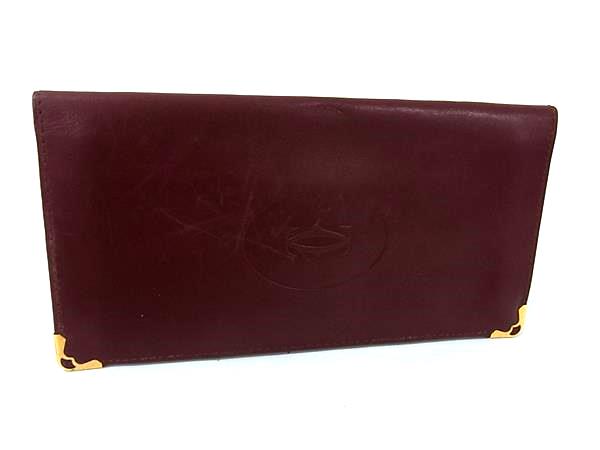 楽天市場】Cartier カルティエ マストライン レザー 二つ折り 長財布