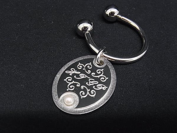 楽天市場】美品 ミキモト MIKIMOTO キーリング キーホルダー ラウンド