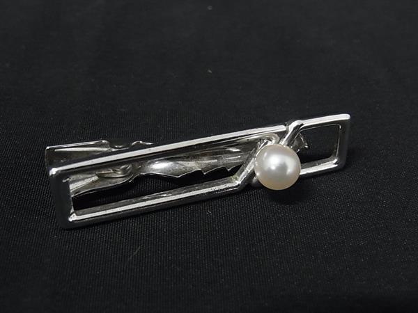 g*8様 K. Mikimoto 真珠付き ネクタイピン 楽天市場】ミキモト タイピン 真珠付 ネクタイピン パール イエロー